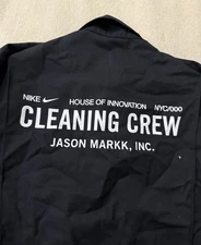 Jason Markk Shoe Cleaner Nike House Of Innovation NYC Coveralls Size Medium M