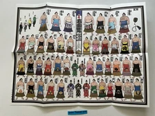 2025 Grand Sumo Autumn Tournament Banzuke Illustrated Poster – Yokozuna Ohnosato