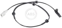 A.B.S. ABS Sensor Raddrehzahl 31197 FüR Peugeot 607 9D 9U HDI 16V 24V