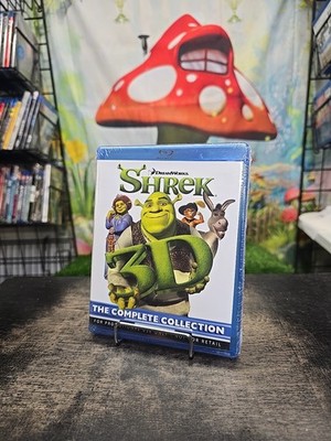 Shrek: The Complete Collection 3D Blu-ray, All 4 Films, Promo Disc Set