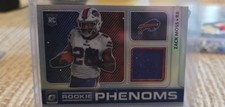 2020 Panini Donruss Optic - Rookie Phenoms Horizontal Zack Moss #RP-30 (MEM, RC)