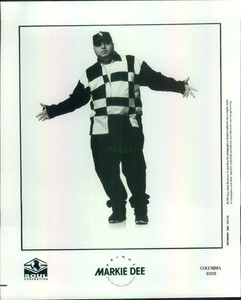 Press Photo: PRINCE MARKIE DEE 8x10 B&W 1992