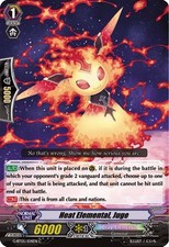 Vanguard TCG card G-BT05/104EN C Heat Elemental, Judge Moonlit Dragonfang