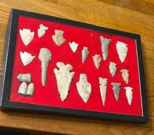 17  Authentic Arrowheads, blades & tools. from northern LaSalle county, Illinois