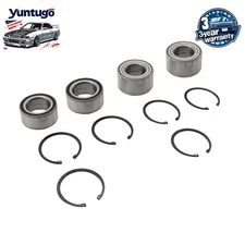 4 Front & Rear Wheel Bearings Kit For Polaris Ranger 900 /XP 900 Crew 2013-2019
