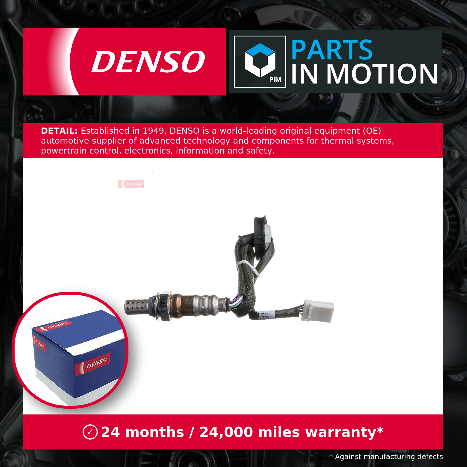 Lambda Sensor fits MITSUBISHI COLT Mk6, Z23 1.5 04 to 12 Manual Transmission New