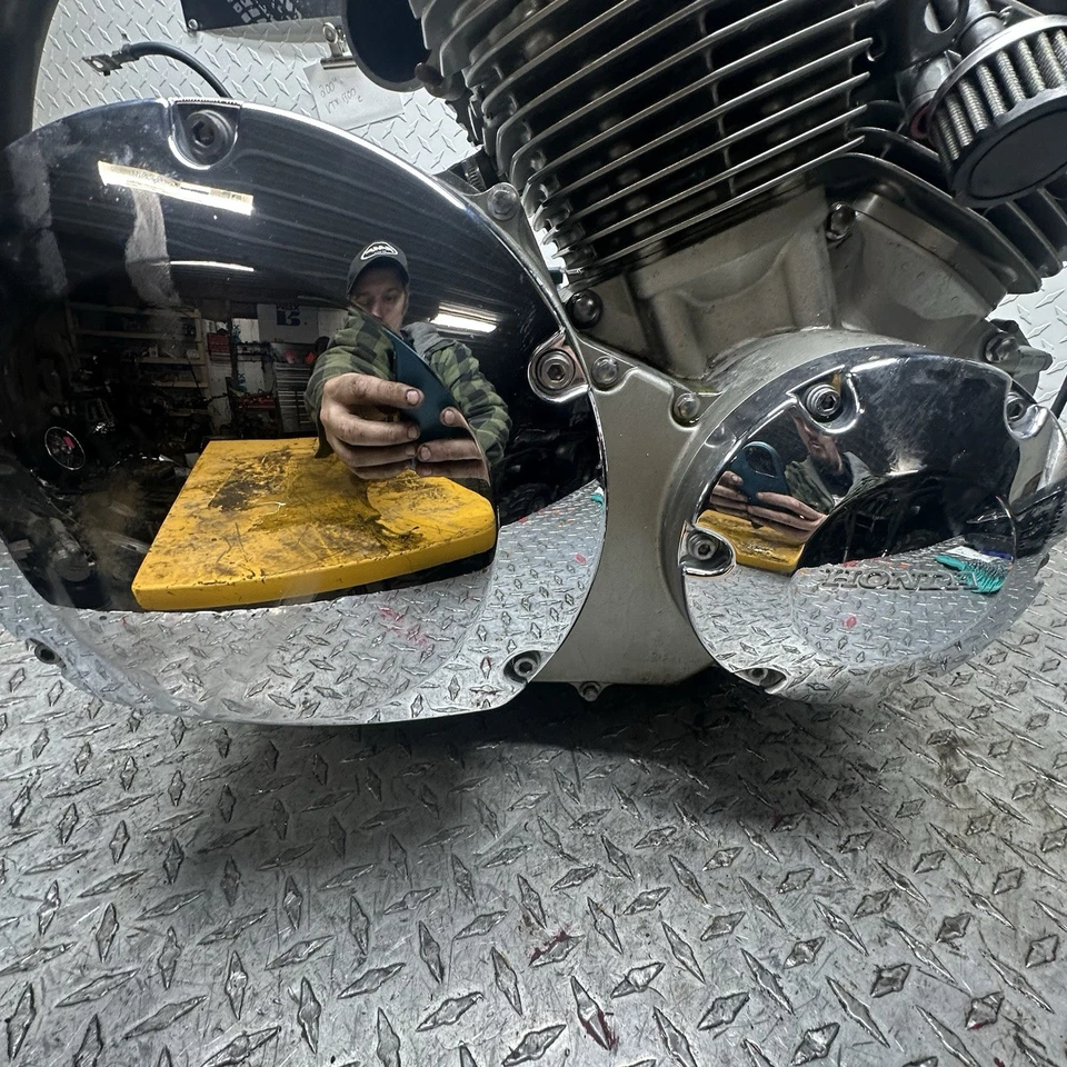 2004 Honda VTX1300C Replacement engine, motor assembly 19xxx Miles Foto 2 de 4