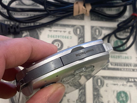 PlayStation Portable PSP-3001 Silver Console w/ Battery & Charger - Tested *Read