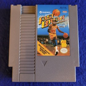 5 Five Tested NES Games - Double Dribble, Fast Break, Golf, Football, John Elway
