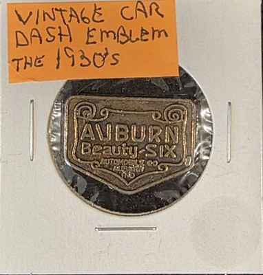 Vintage Auburn Beauty Six automobile Emblem Auburn Automobile Co ...