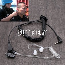 Police Style Earpiece Headset for Two Way Radio [3.5mm Jack] SUNDELY