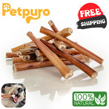 Bully Sticks 6" Natural Beef Dog Dental Chews Treats Standard, PETPURO USA Made