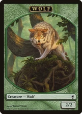 10 Token Cards - WOLF - Conspriacy (CNS) - Magic MTG FTG