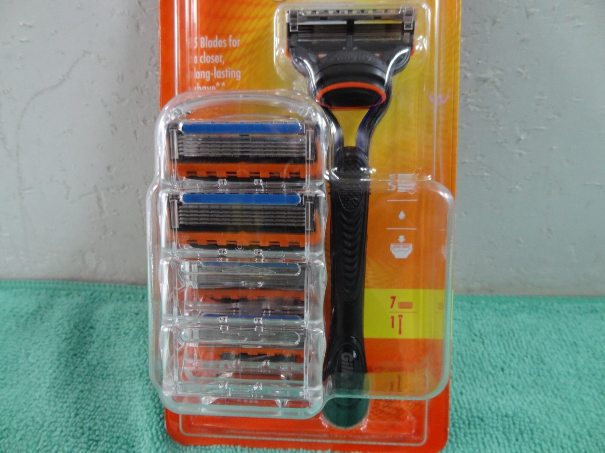 Gillette Fusion 5 1 Razor and 7 Cartridges for sale online | eBay