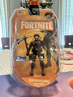 Fortnite Supersonic Solo Mode 4'' Action Figure with Articulations Epic Games