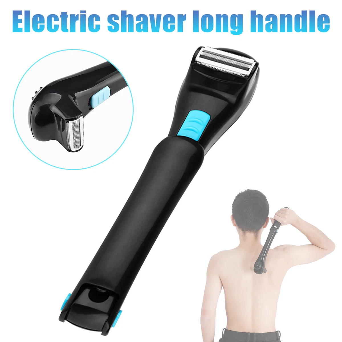 Body Hair Removal for Men Best Electric Back Shaver Razor