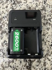 Dual Charger for Xbox One Battery Controller KB-N2 and 1 Battery Pack