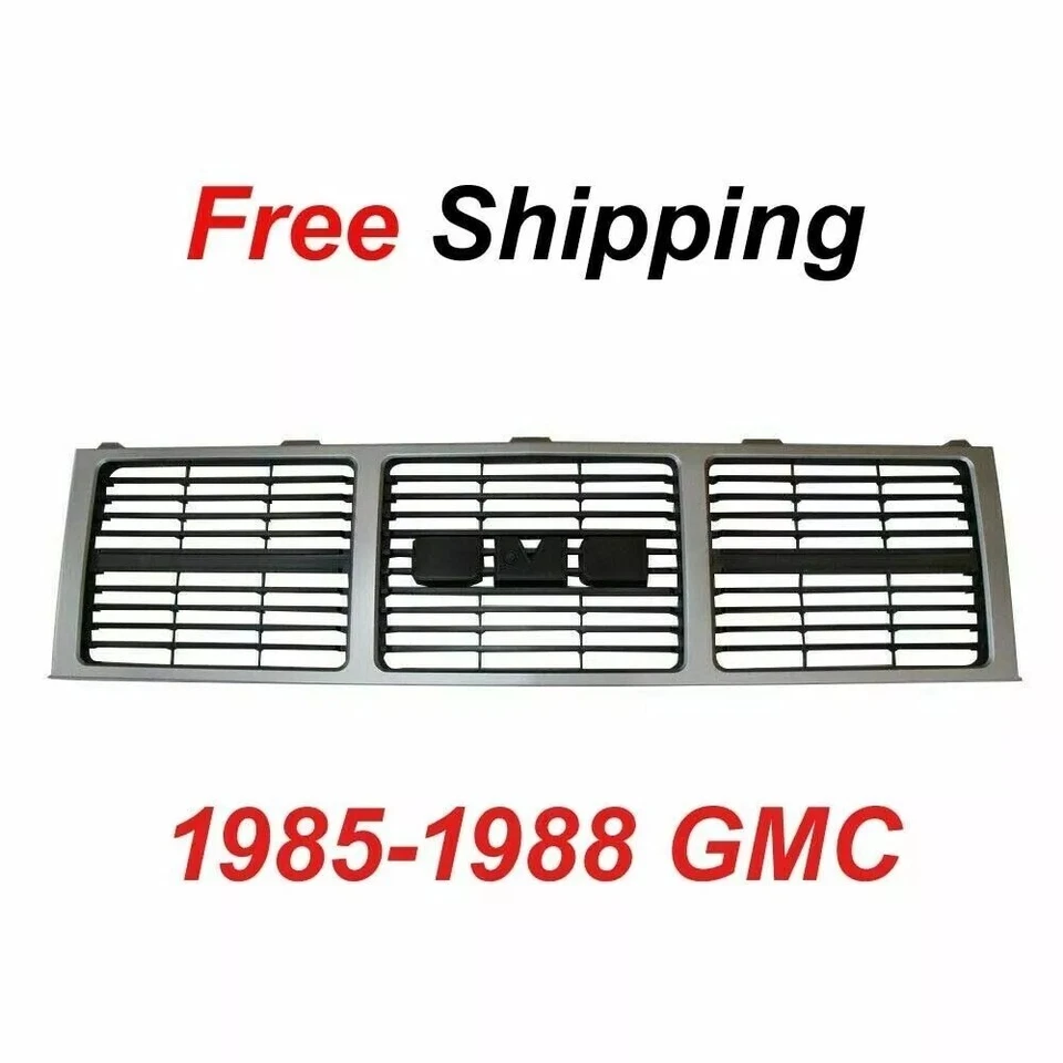 New Front Grill & Head Light Door GMC C1500 PICKUP JIMMY Fits 1985-1988 Set of 3 Foto 3 de 4