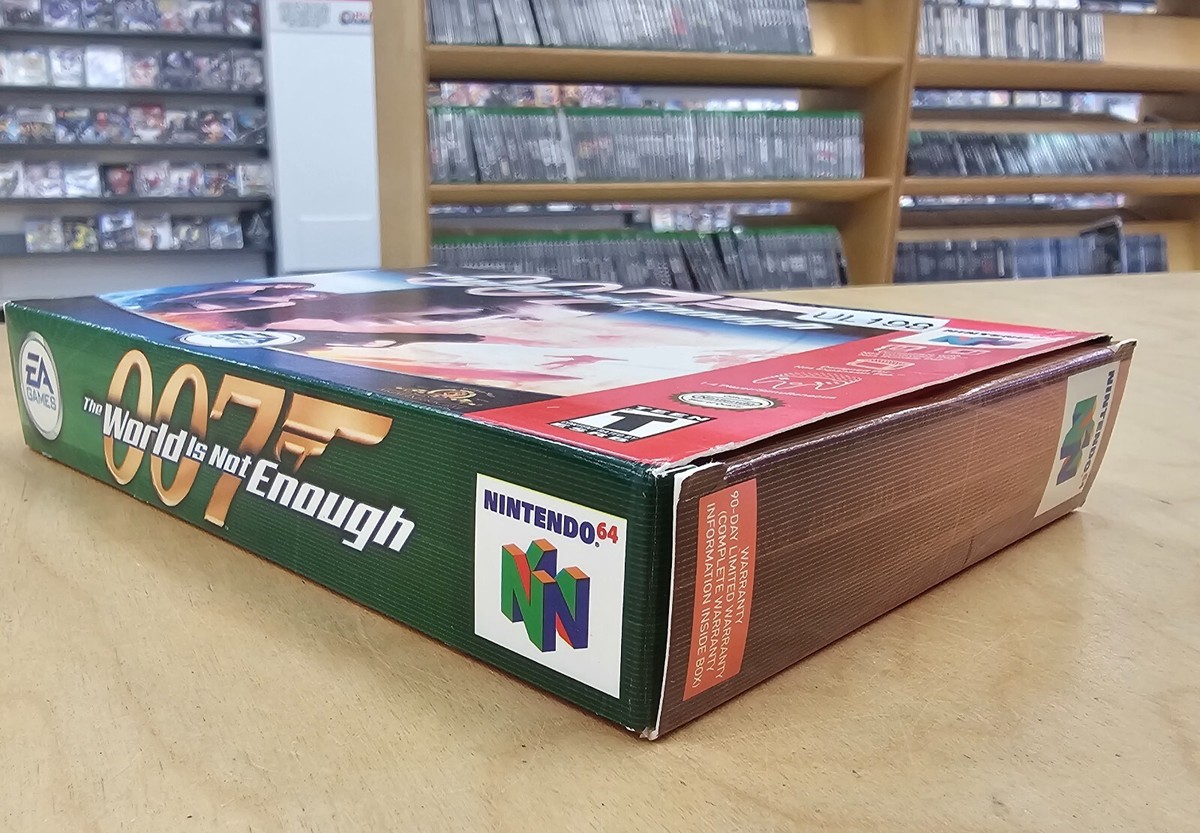 007 the World is Not Enough Nintendo 64 N64 Box & Cartridge Only