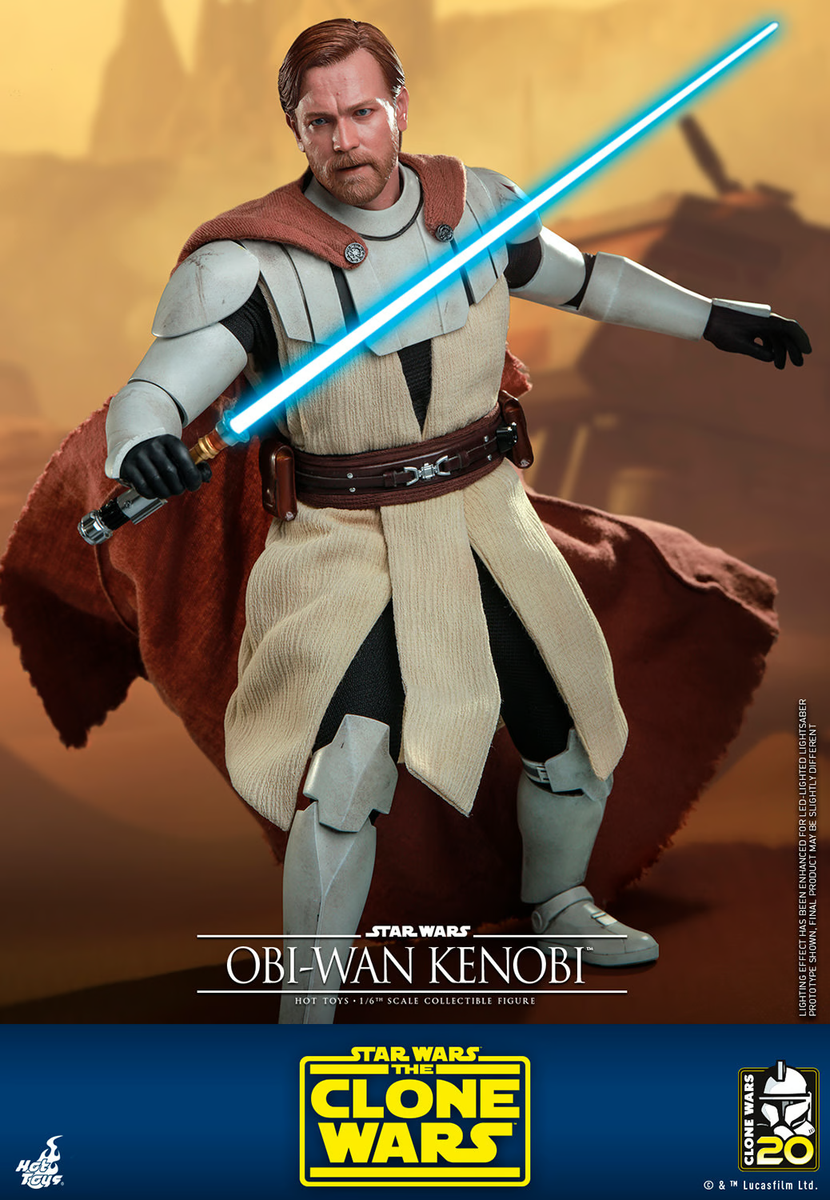 1/6 Star Wars:The Clone Wars Obi-Wan Kenobi Hot Toys TMS095 906713