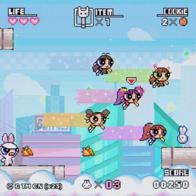 NEWJEANS GET UP 2nd Album THE POWERPUFF GIRLS X NJ BOX Ver/CD+2