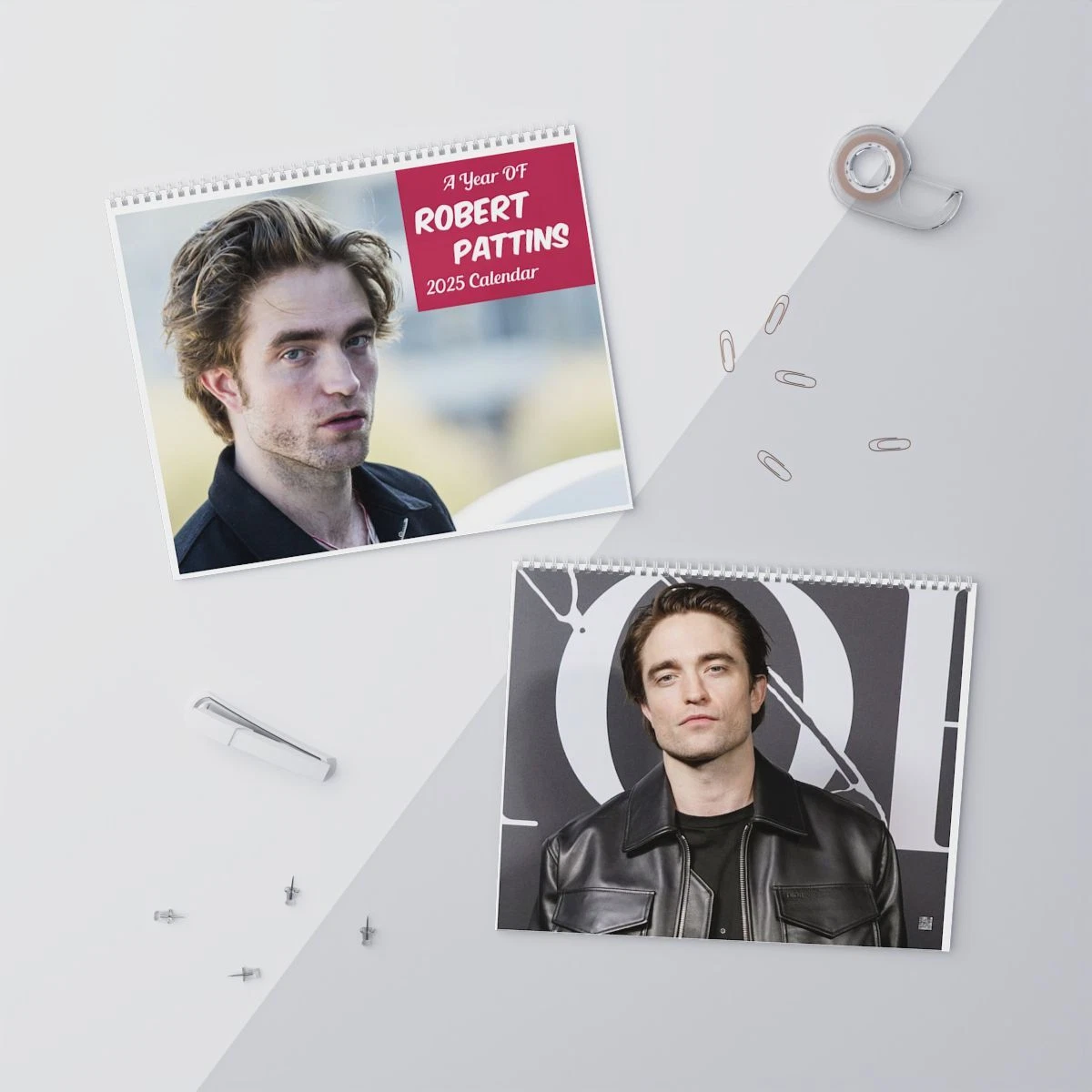 Robert Pattinson 2025 Wall Calendar