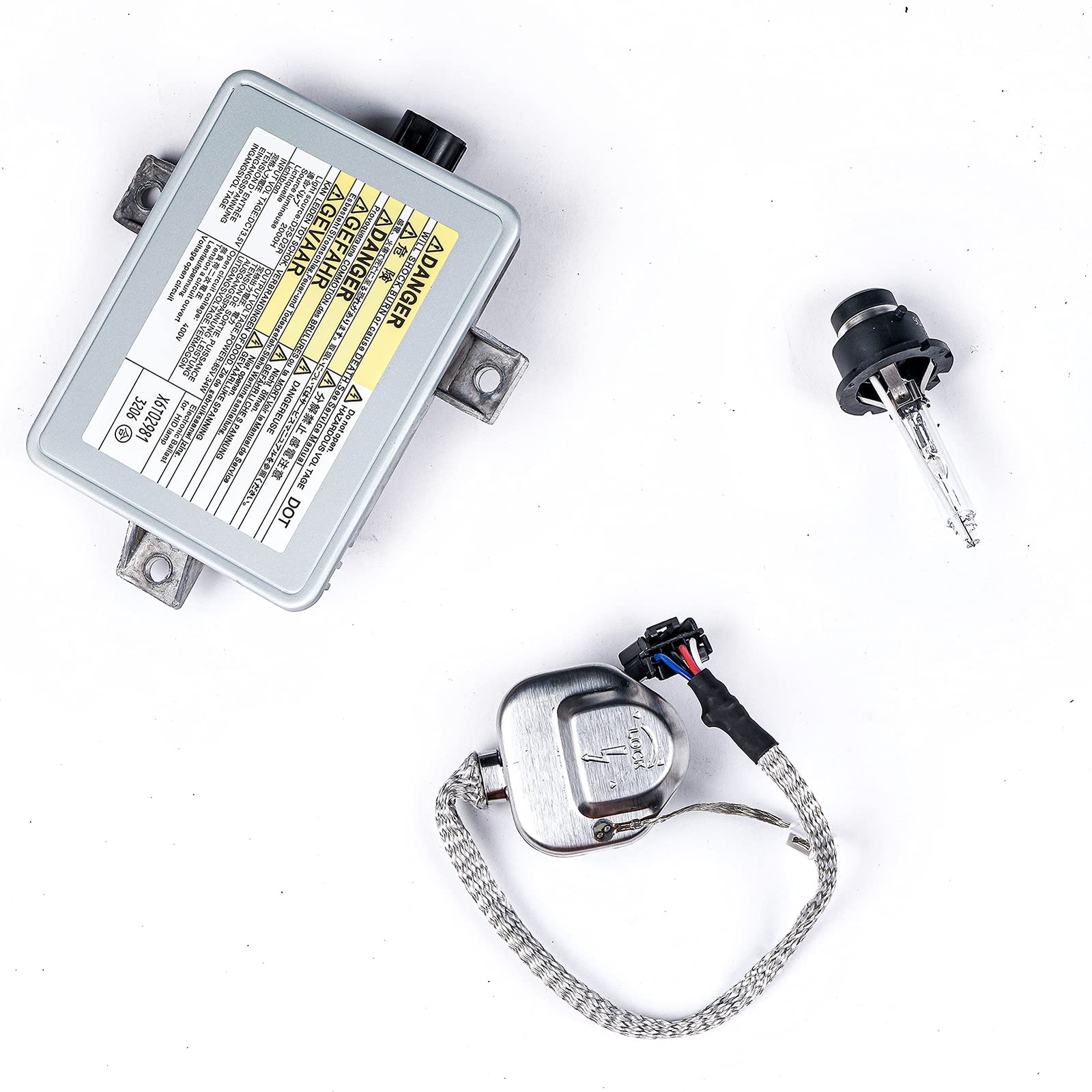 W3T14371 Xenon HID Headlight Ballast Control Unit W/D2S Bulb & Igniter Module...