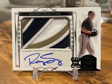 2022 Leaf Trinity Baseball Robby Snelling RPA Rookie Patch Auto #/99 🔥📈