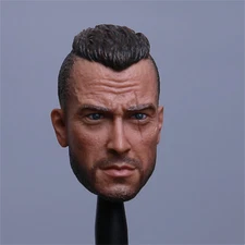 1/6 Soap Call of Duty Man Head Carved Model DIY 12'' Hot Toys Action Figure