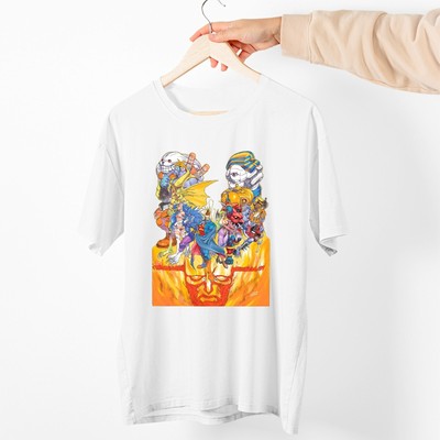 T-shirt Unisexe OG Vampire Darkstalkers - Design Exclusif Night Warriors, Coton, Manches Courtes, Taille Adulte - Neuf Sans étiquettes