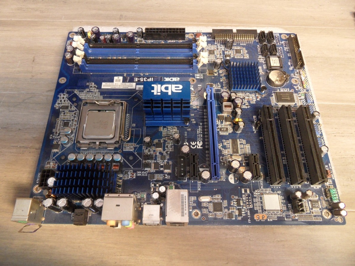 abit IP35-E Motherboard LGA775 With Core2 Quad Q6600