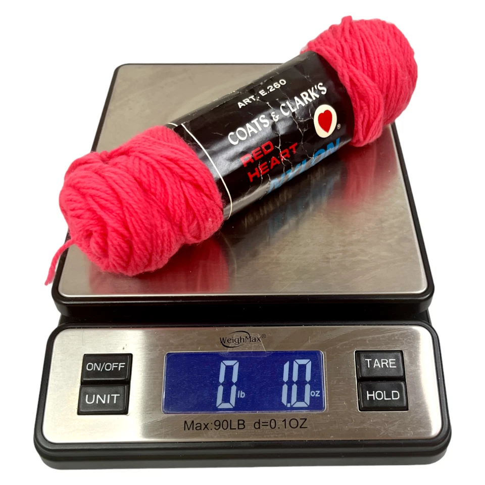 Juego de engarzado de hilo de nailon corazón rojo vintage abrigos y Clarks rosa agridulce 1 madeja Foto 2 de 4