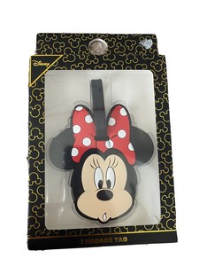 minnie luggage tag