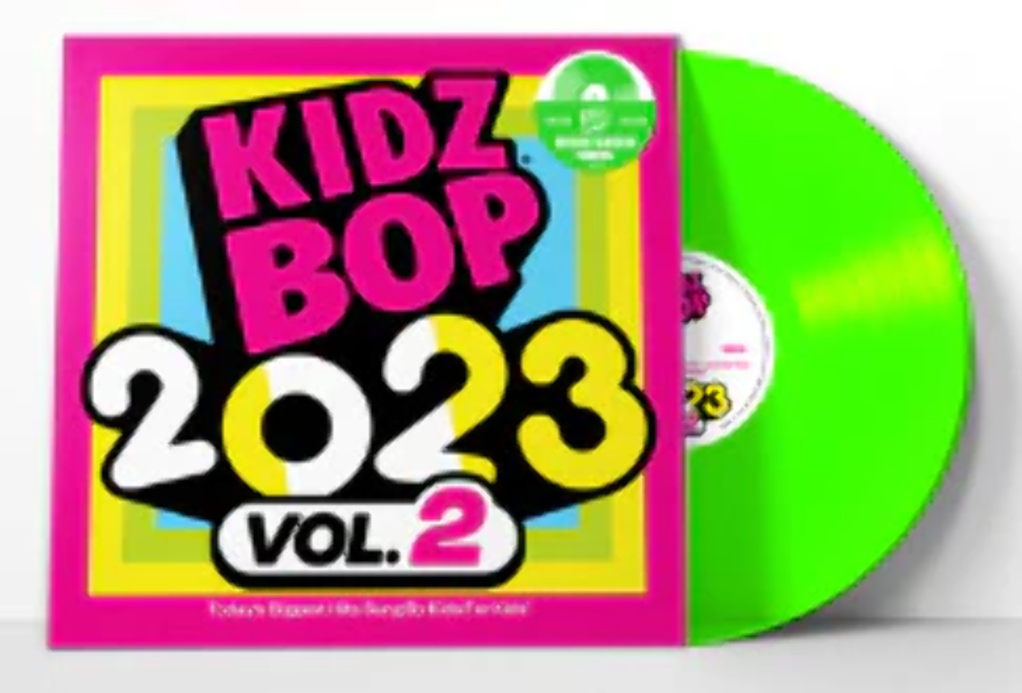 Kidz Bop - Kidz Bop 2023, Том 2 [Зеленый винил] НОВЫЙ винил