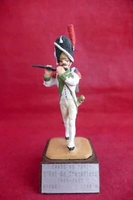 Soldat de plomb MDM  1er empire Garde de Paris 1er Régiment de grenadiers Fifre - Photo 1/4