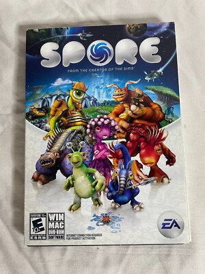 Spore PC Game EA WIN MAC DVD ROM Maxis 2008