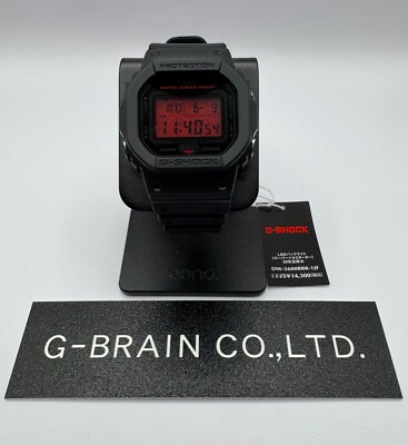 CASIO G-SHOCK DW-5600BBR-1JF BLACK AND BOLD RED 2025 New