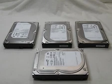 Seagate Constellation ES.2, ST33000650SS, 3TB, SAS 3.5" Server HDD, Lot of 4