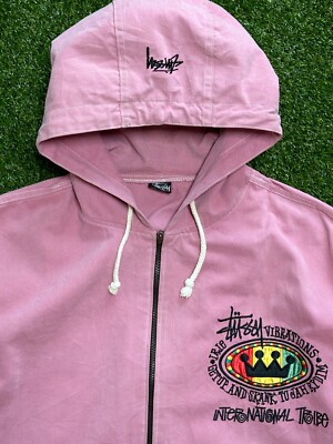 ジャケット・アウター 90s OLD Stussy RASTA Crown mountainparka 90s OLD Stussy RASTA Crown mountainparka