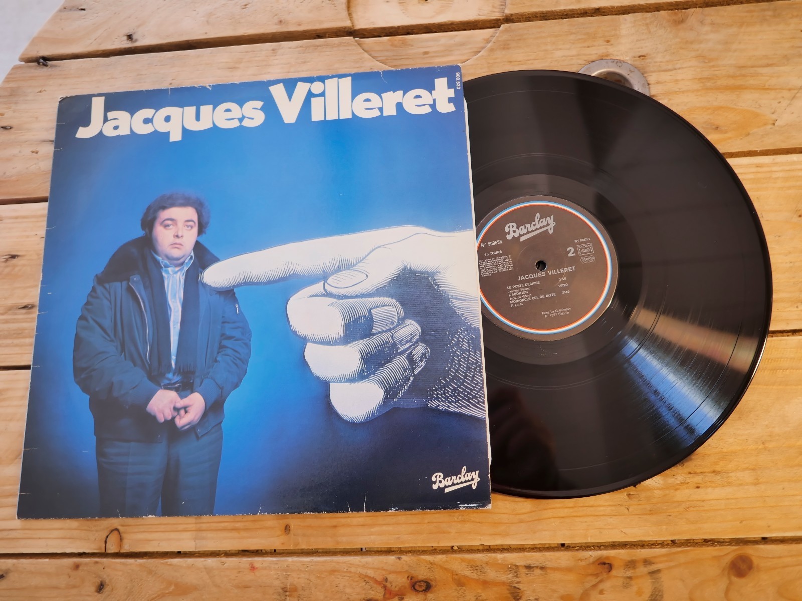 JACQUES VILLERET LP 33T VINYLE EX COVER EX ORIGINAL 1977 | eBay