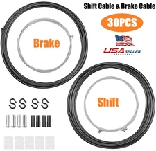 Universal Bike Bicycle Shift Derailleur Cable & Brake Cable Housing Replacement