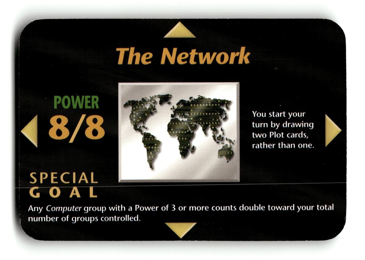 The Network Card Unlimited INWO Illuminati New World Order Game | eBay