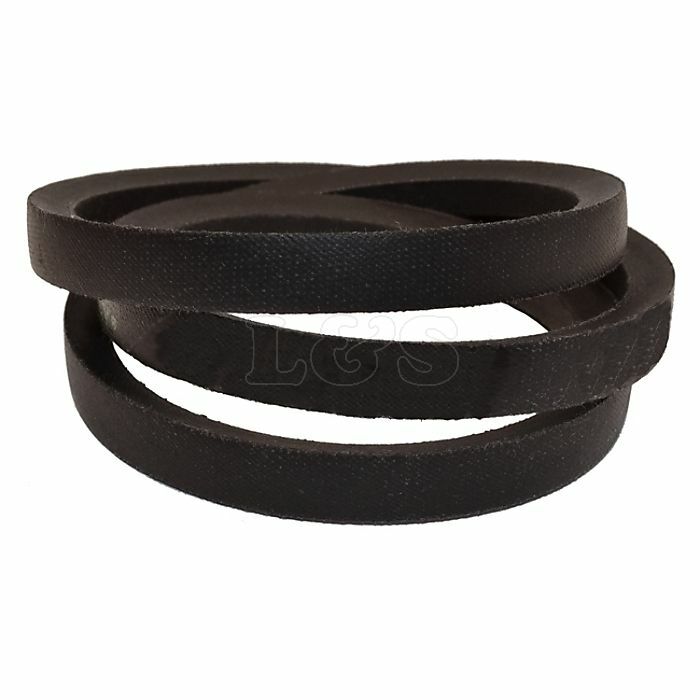 A48 Smooth Rubber Drive V-Belt - Circ.48"", Width: 13mm, Height: 8mm