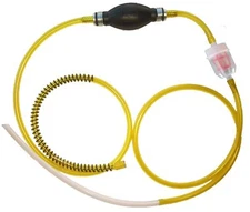 	GasTapper Fuel Transfer Pump - 6 Ft Siphon Pump for Gas Water Oil & Fluid	