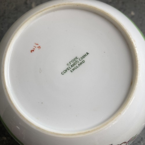 Vintage COPELAND SPODE peacock slop or sugar bowl - Picture 8 of 13