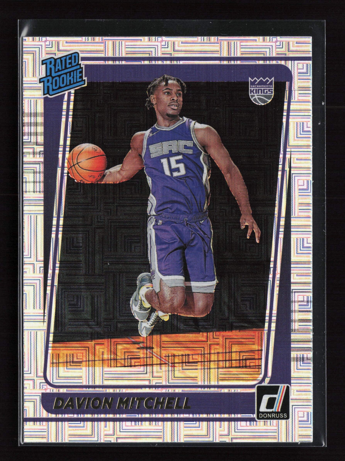 2021 Donruss #205 Davion Mitchell Choice