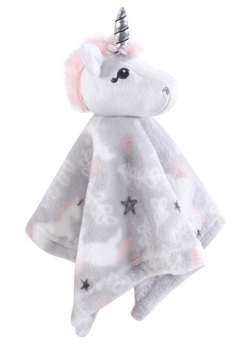Hudson Baby EINHORN Lovey SICHERHEITSDECKE Sterne PINK Neu mit Etikett Baby MÄDCHEN Dusche Geschenk - Bild 6 von 6