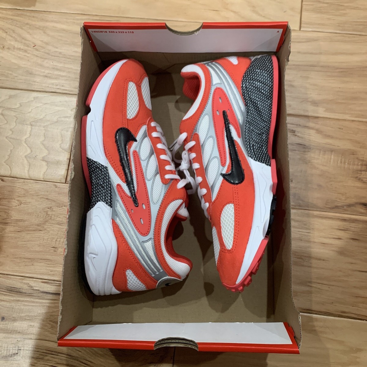 Nike Air Ghost Racer Track Red Men's Classic Mesh Running Shoes