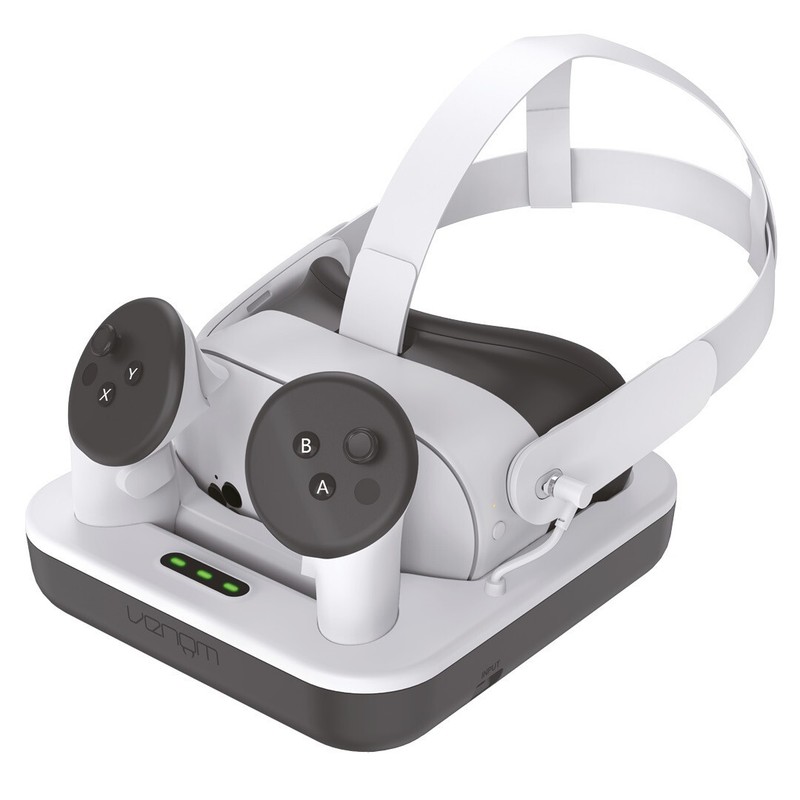 Venom Charging Dock and Rechargeable Battery Packs for Meta Quest 3S