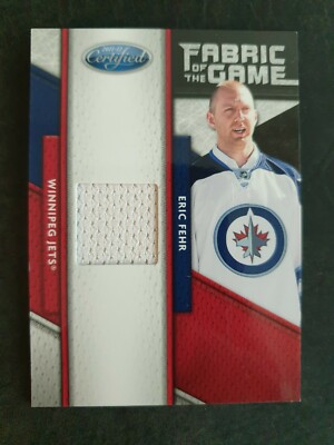 2011-12 Certified Fabric of the Game #149 Eric Fehr #082/399 